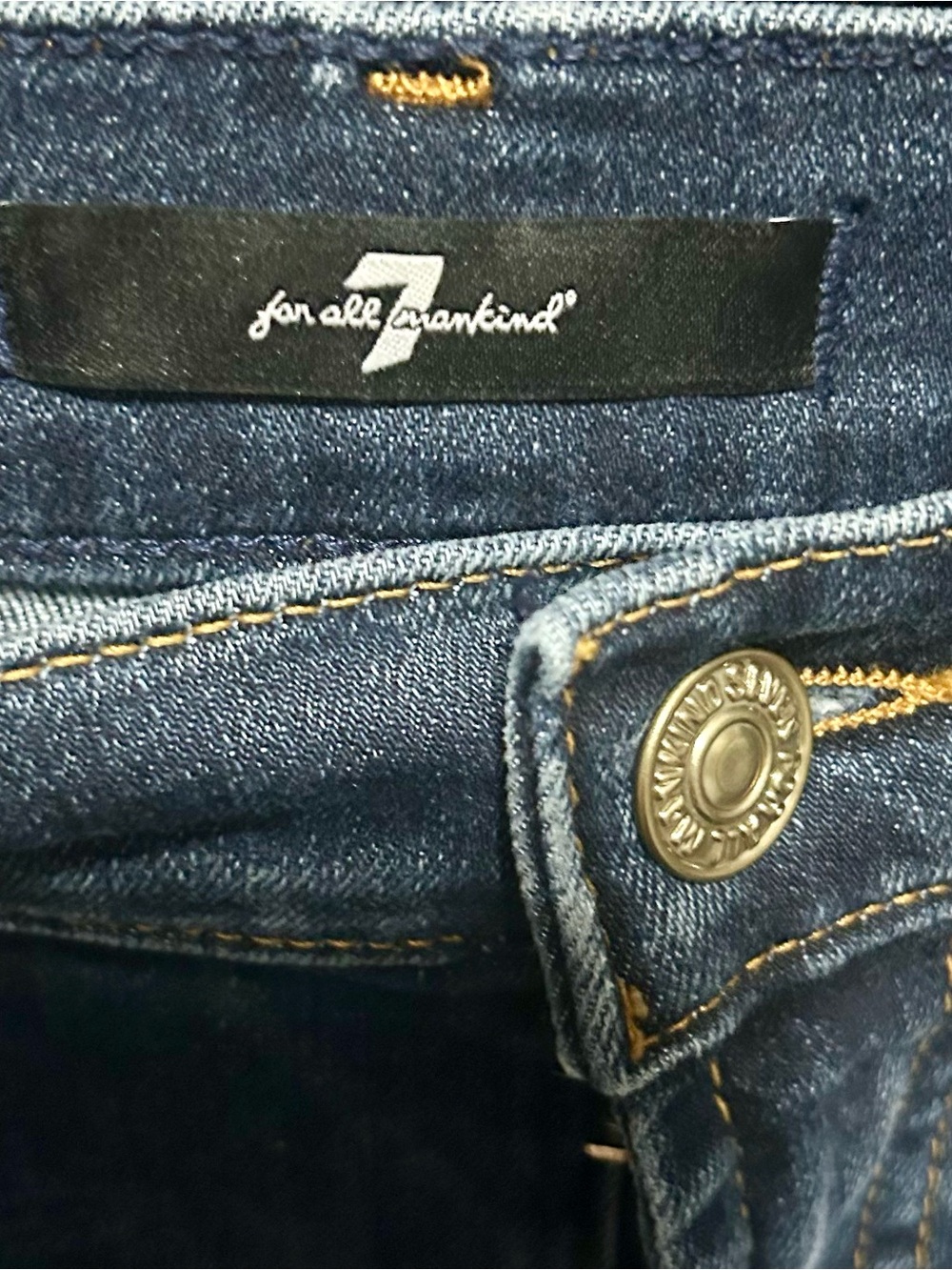 7FAM Cropped Alexa High Wave Women's Jeans - Picture 7 of 8